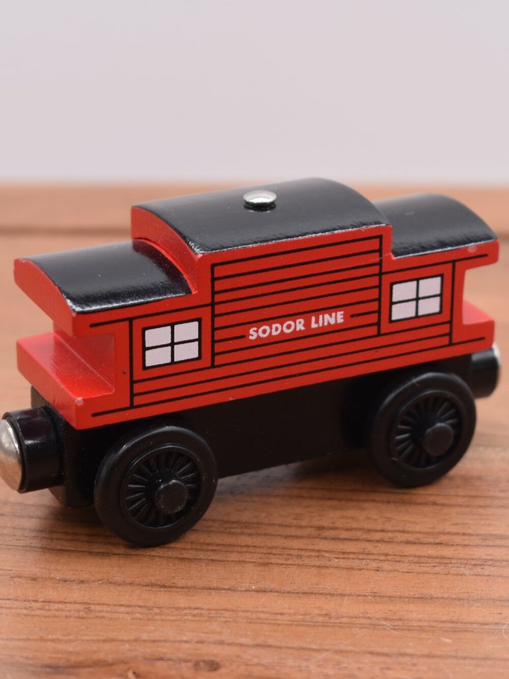 Red Sodor Line Caboose Thomas & Friends Wooden Railway Tank Engine Train Magneti
